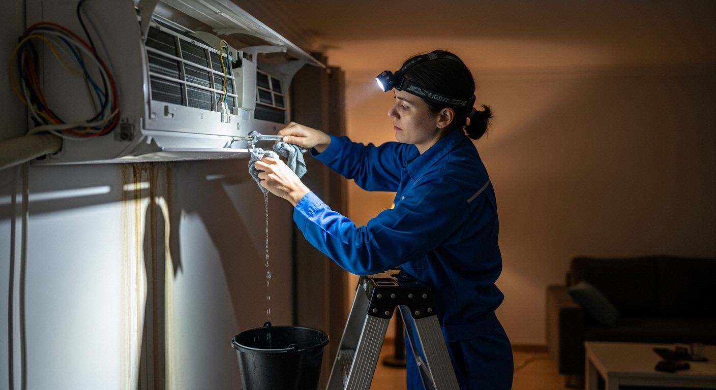 AC Water Leaking